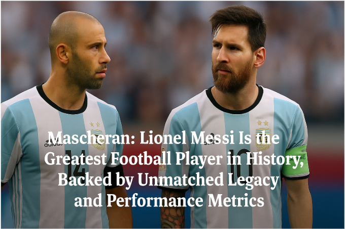 Mascherano: Lionel Messi es el Mejor Futbolista de la Historia, Respaldado por un Legado Inigualable y Métricas de Rendimiento Únicas